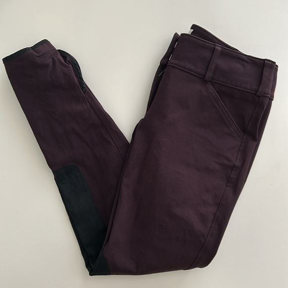 The Tailored Sportsman Trophy Hunter Low Rise Boysenberry Breeches 26R - Picture 4 of 11